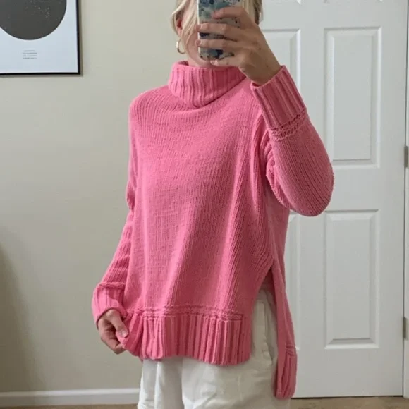 Aerie pink sweater sale